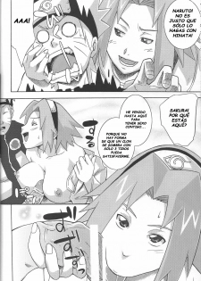 (C76) [Karakishi Youhei-dan Shinka (Sunahara Wataru)] Yokubari Saboten (Naruto) [Spanish] [tenchi20] - page 29