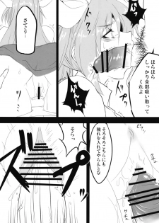(C76) [BURUMAN (Tajima Yuki)] Zekkouchou de Aru! (Touhou Project) - page 9