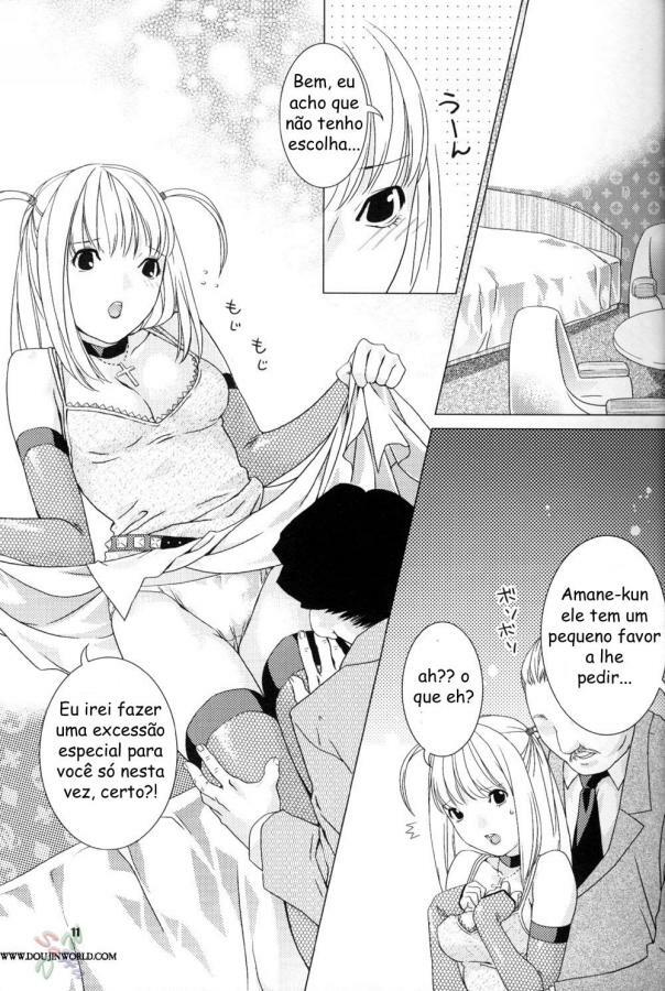 (ComiComi7) [Nekomataya (Nekomata Naomi)] Misa Note (Death Note) [Portuguese-BR] [Sharingantz] page 10 full