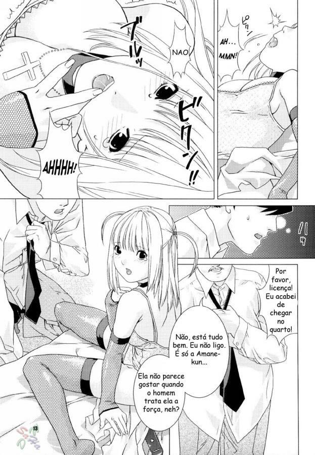 (ComiComi7) [Nekomataya (Nekomata Naomi)] Misa Note (Death Note) [Portuguese-BR] [Sharingantz] page 12 full