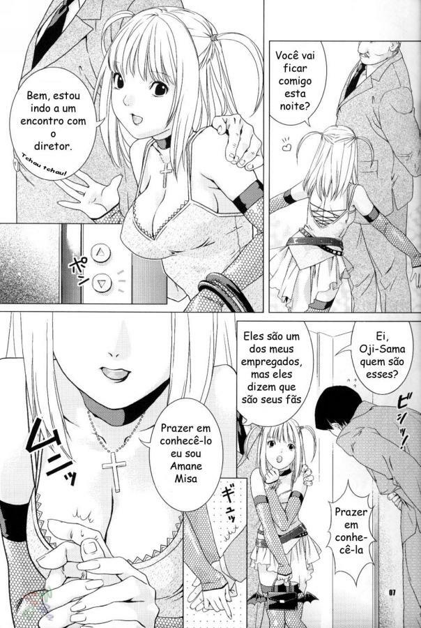 (ComiComi7) [Nekomataya (Nekomata Naomi)] Misa Note (Death Note) [Portuguese-BR] [Sharingantz] page 6 full