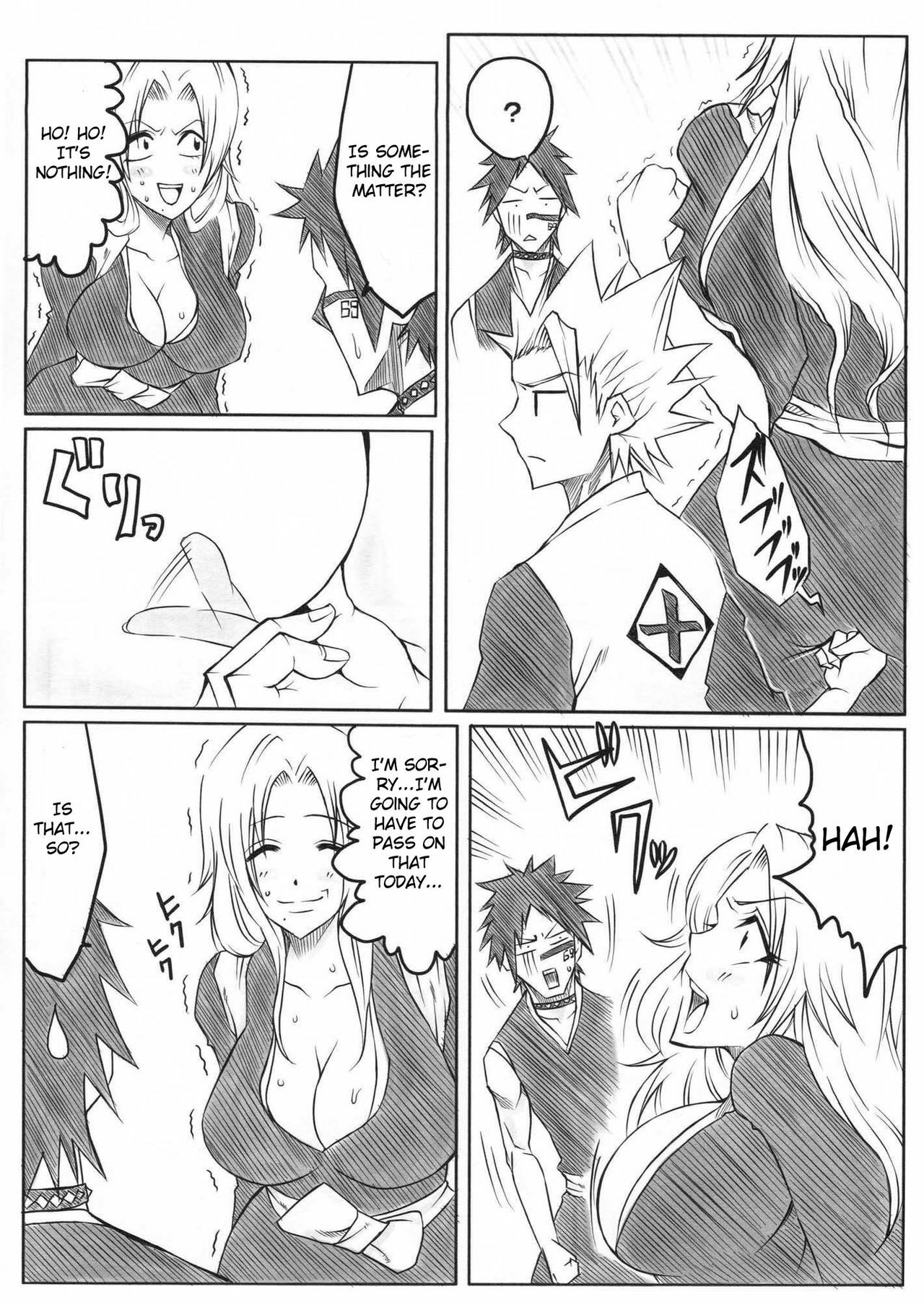 (ComiComi11) [Heta no Yoko Zuki (Dunga)] Ran (BLEACH) [English] {doujin-moe.us} page 5 full