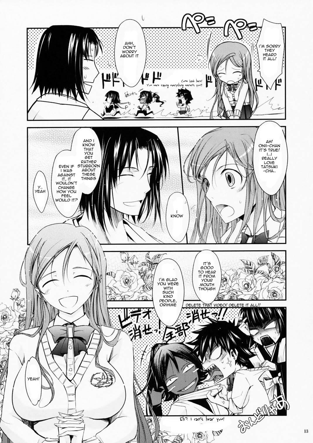 (C75) [Garyuh-Chitai (TANA)] Aki-Akane -Kouhen I- | Aki-Akane -Sequel 1- (Bleach) [English] {doujin-moe.us} page 12 full