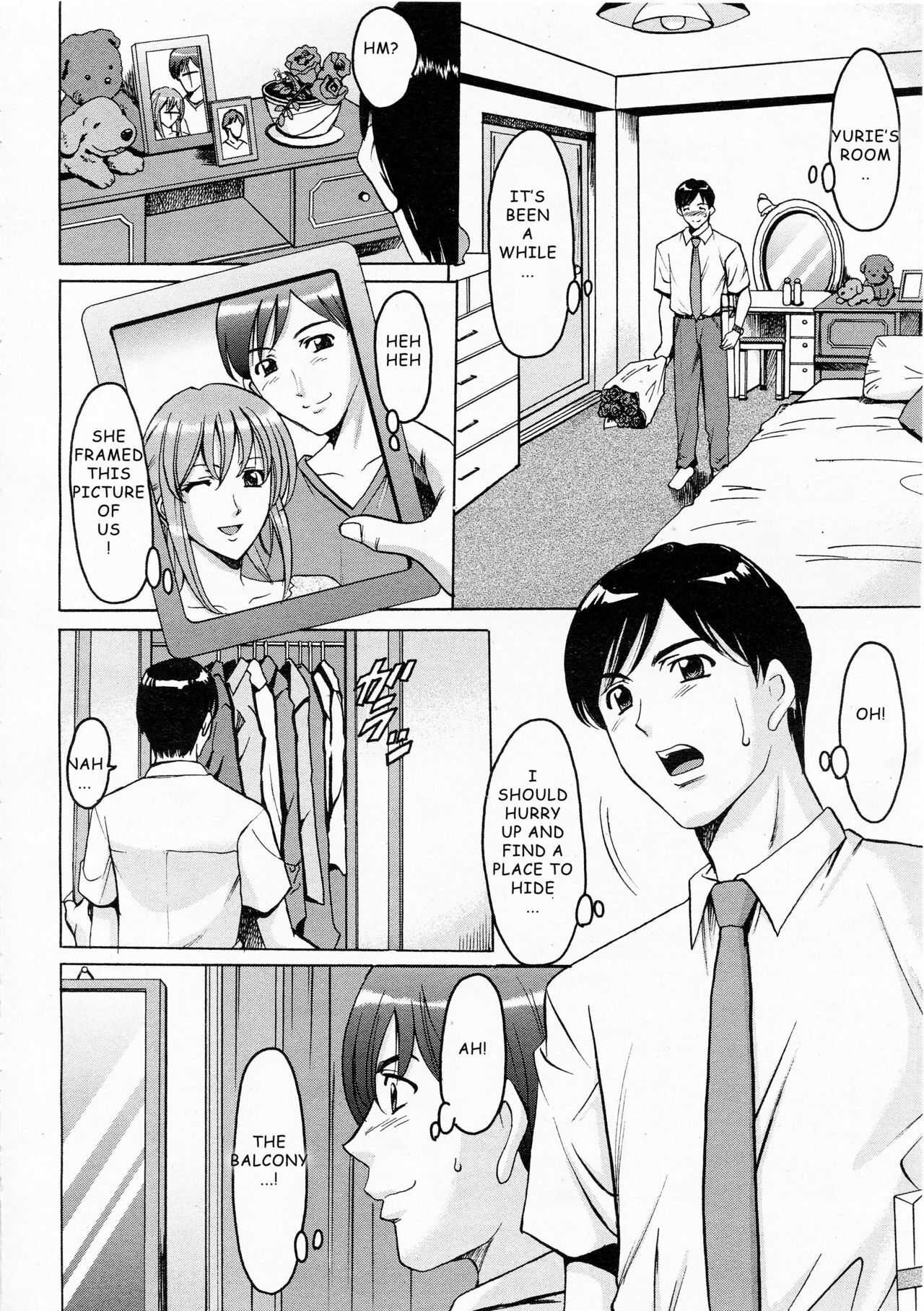 [Hoshino Ryuichi] Yuuwaku no Toshiue Apartment | Old Apartment of Temptation Ch. 7 (ANGEL Club 2009-08) [English] [Ragemanga] page 2 full