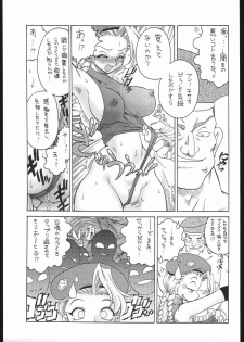 (C65) [Sunset Dreamer (Chachaki Noriyuki)] Nousatsu Sentai Blonde Antennas (Street Fighter, Yuusha Ou GaoGaiGar, Shijou Saikyou no Deshi Kenichi) - page 10