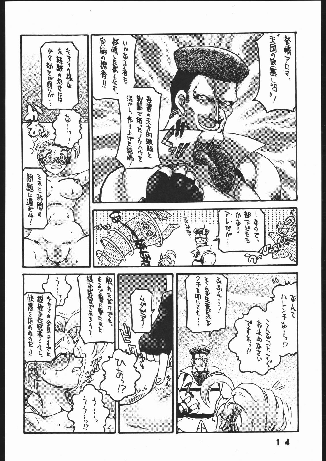 (C65) [Sunset Dreamer (Chachaki Noriyuki)] Nousatsu Sentai Blonde Antennas 2 - YELLOW ALERT (Street Fighter, Yuusha Ou GaoGaiGar, Shijou Saikyou no Deshi Kenichi) page 13 full
