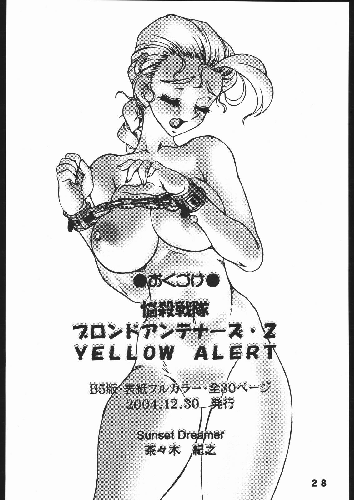 (C65) [Sunset Dreamer (Chachaki Noriyuki)] Nousatsu Sentai Blonde Antennas 2 - YELLOW ALERT (Street Fighter, Yuusha Ou GaoGaiGar, Shijou Saikyou no Deshi Kenichi) page 27 full