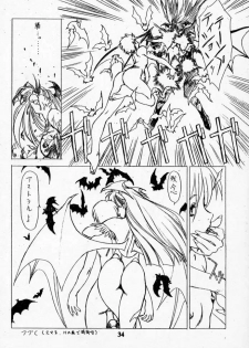 (C52) [UROBOROS (Various)] LUNACY (Darkstalkers) - page 33