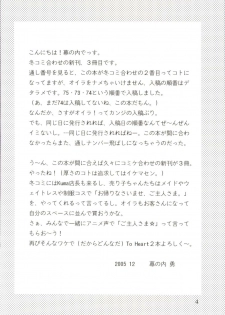 [Chandora & LUNCH BOX] otokonoko mo isogashii n da ze (ToHeart 2) - page 3
