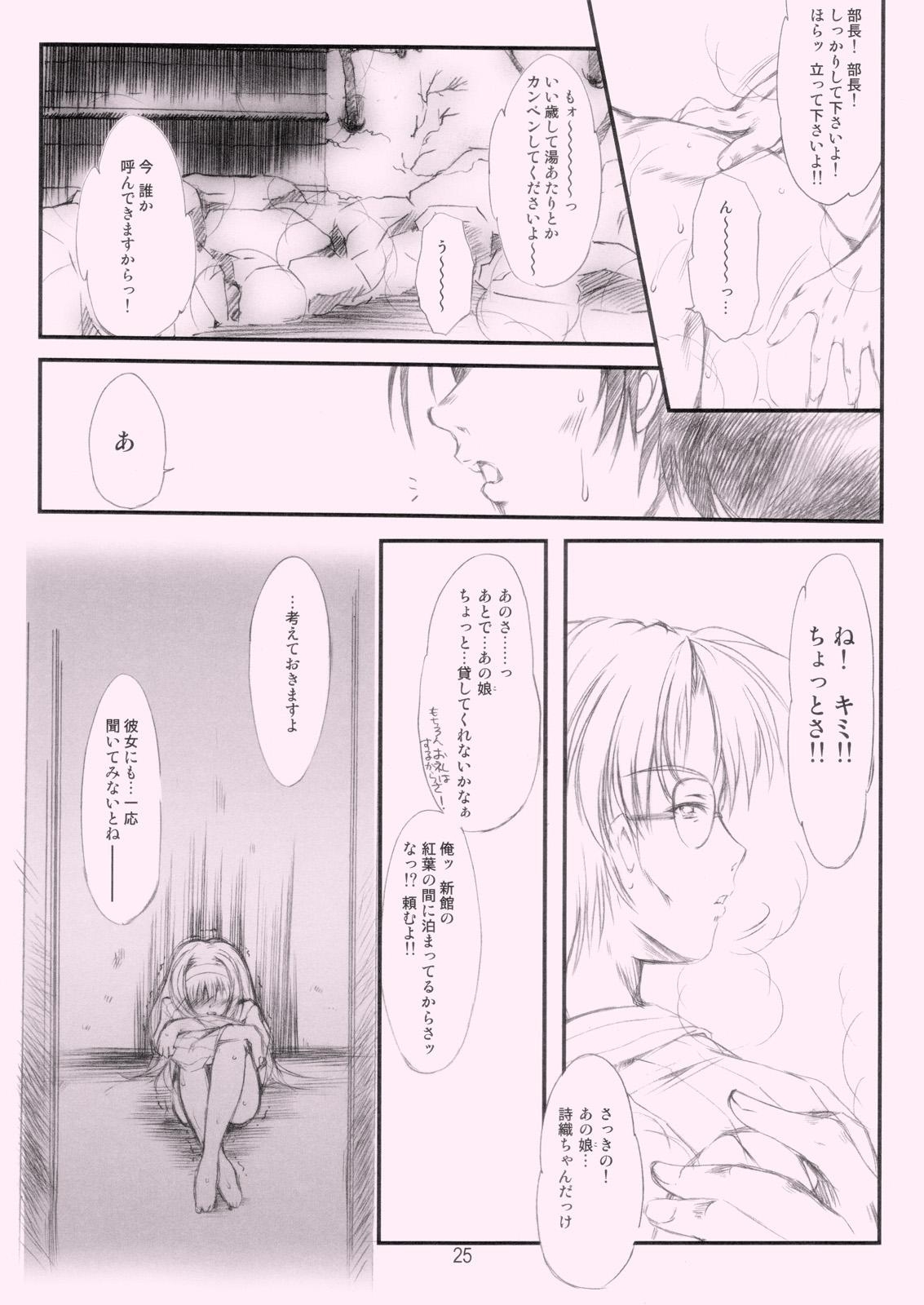 [HIGH RISK REVOLUTION] Shiori Gaiden Ii Tabi Yume Kibun SCENE 2 (Tokimeki Memorial) page 24 full