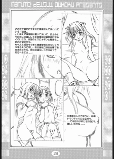(C59) [Deisui Oukoku (Maruto!)] Rei Rei Zero Zero (Various) - page 27
