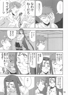 (C67) [KATAMARI-YA (Kanetsuki Masayoshi, Shinama)] Ride or Bend (Fate/Stay Night) - page 13