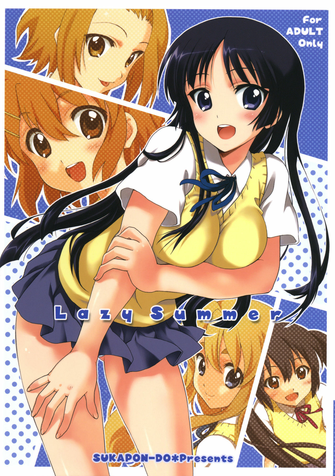 (C76) [SUKAPON-DO (Kagawa Tomonobu, Yano Takumi)] Lazy Summer (K-ON!) page 1 full