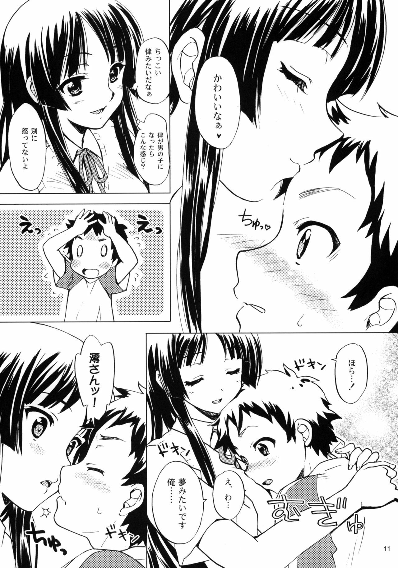 (C76) [SUKAPON-DO (Kagawa Tomonobu, Yano Takumi)] Lazy Summer (K-ON!) page 10 full