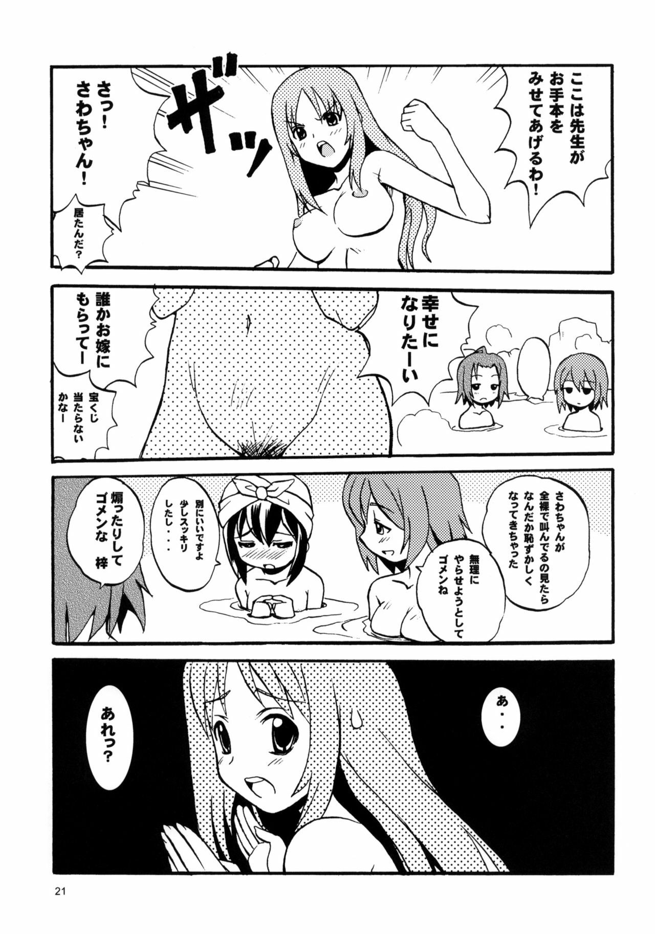 (C76) [SUKAPON-DO (Kagawa Tomonobu, Yano Takumi)] Lazy Summer (K-ON!) page 20 full