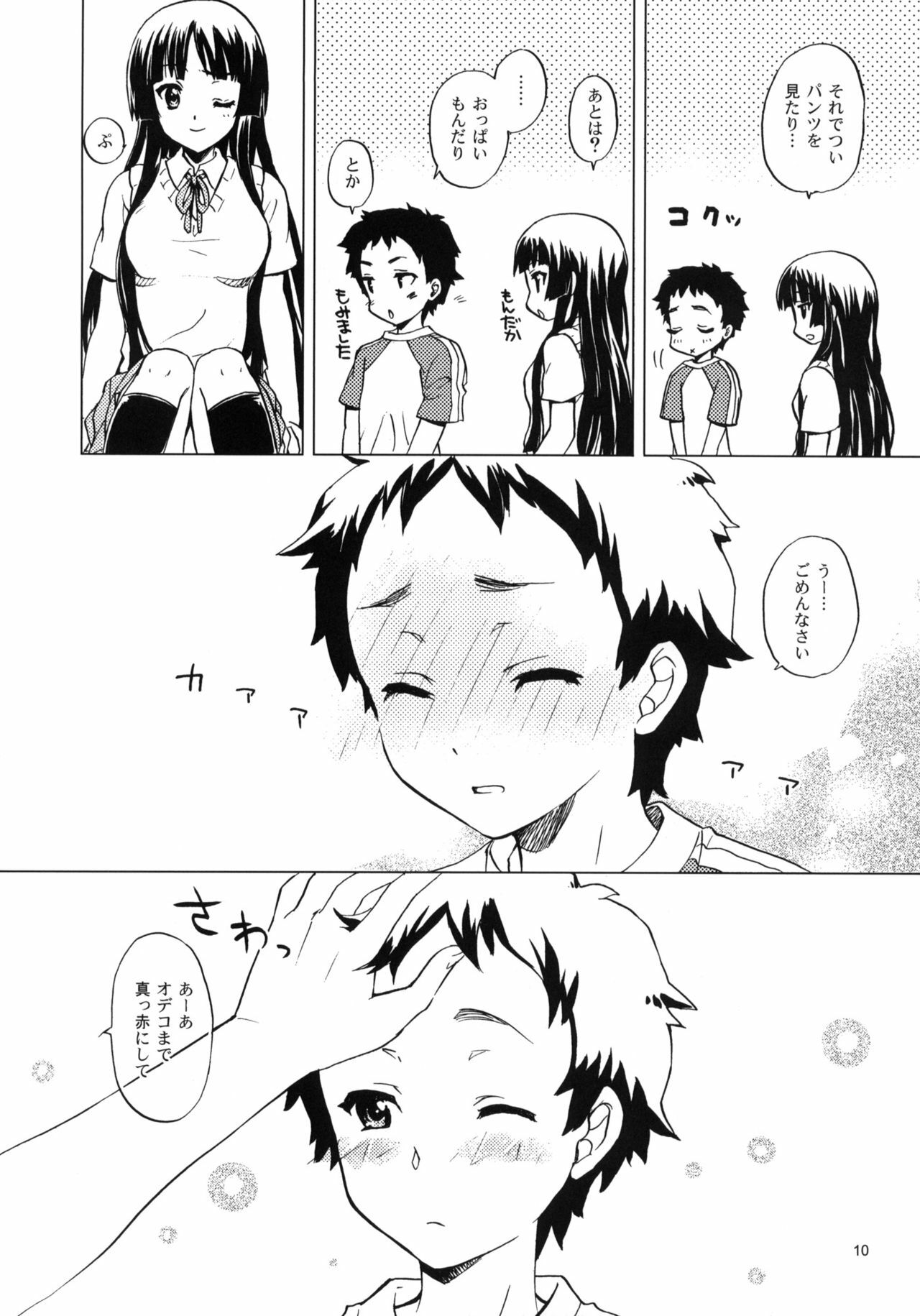 (C76) [SUKAPON-DO (Kagawa Tomonobu, Yano Takumi)] Lazy Summer (K-ON!) page 9 full