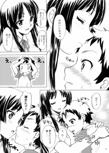 (C76) [SUKAPON-DO (Kagawa Tomonobu, Yano Takumi)] Lazy Summer (K-ON!) - page 10