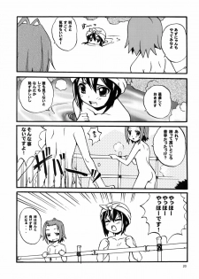 (C76) [SUKAPON-DO (Kagawa Tomonobu, Yano Takumi)] Lazy Summer (K-ON!) - page 19
