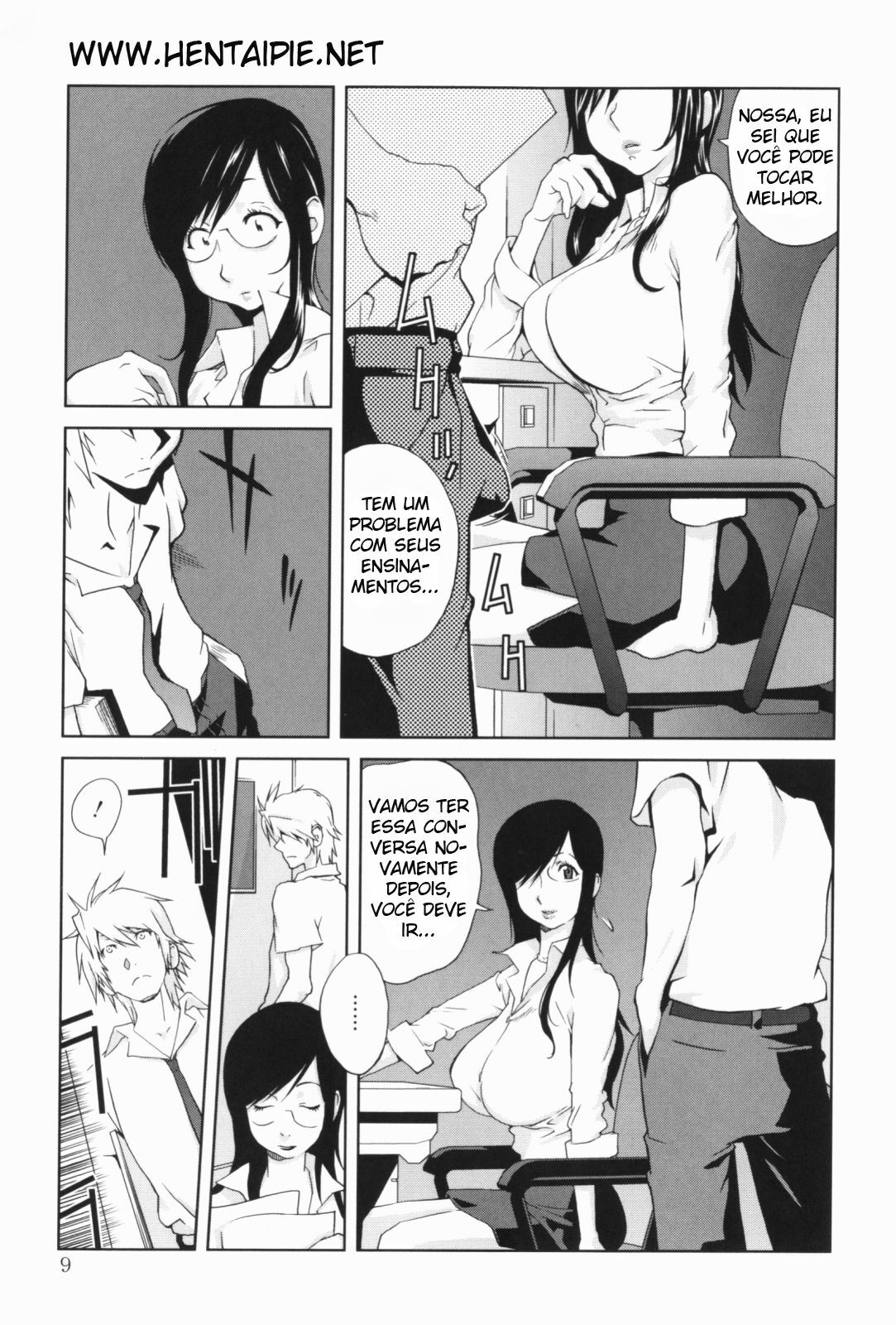 [Kotoyoshi Yumisuke] Kumikyoku Mitsunyuu - Mammosus Vacca Narratio [Portuguese-BR] [Hentaipie.net] page 10 full