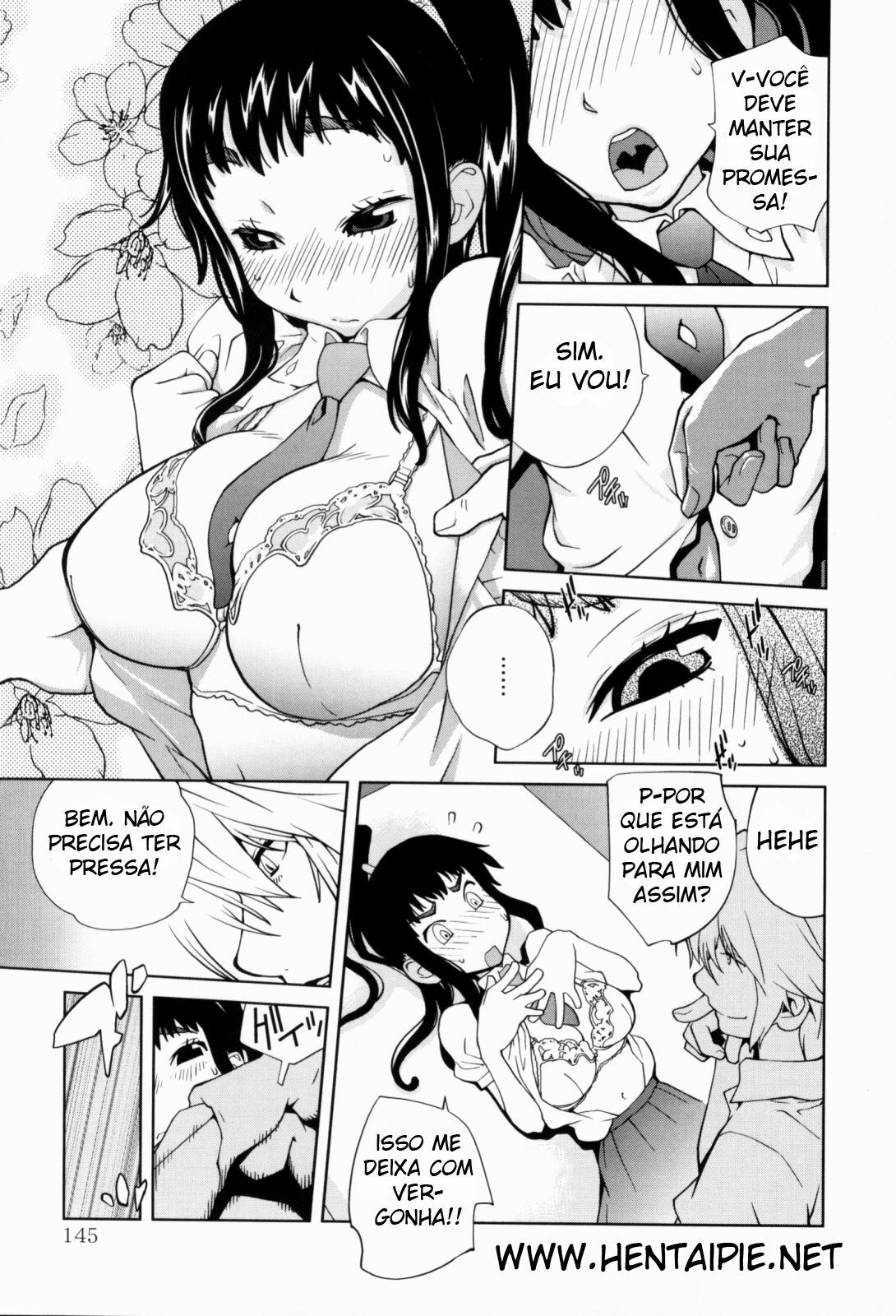 [Kotoyoshi Yumisuke] Kumikyoku Mitsunyuu - Mammosus Vacca Narratio [Portuguese-BR] [Hentaipie.net] page 146 full