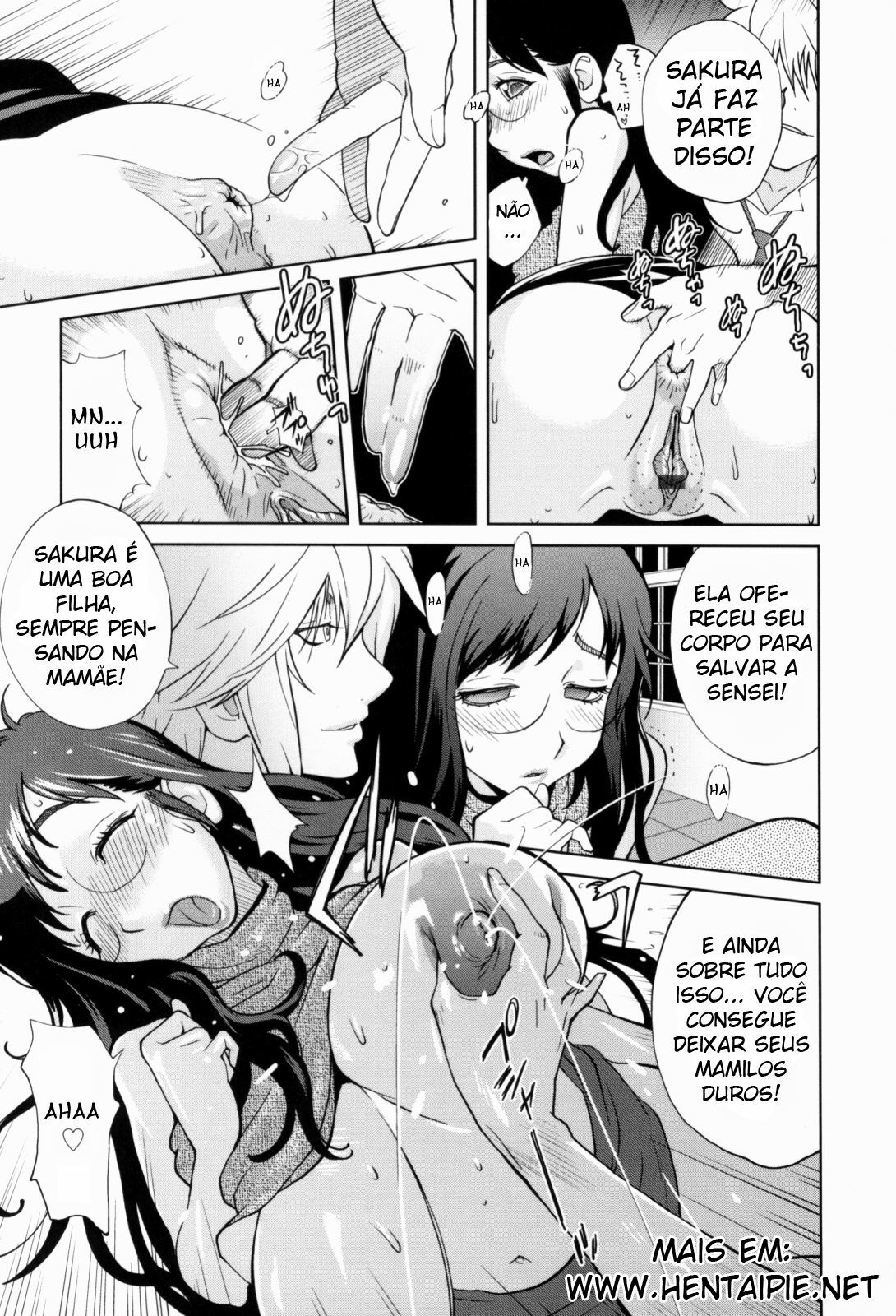 [Kotoyoshi Yumisuke] Kumikyoku Mitsunyuu - Mammosus Vacca Narratio [Portuguese-BR] [Hentaipie.net] page 174 full