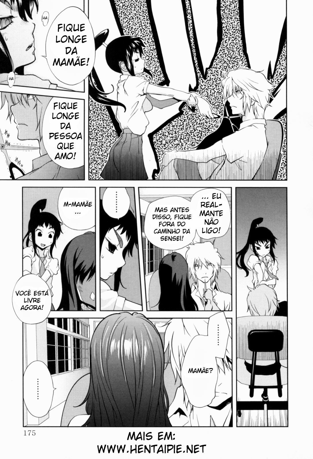 [Kotoyoshi Yumisuke] Kumikyoku Mitsunyuu - Mammosus Vacca Narratio [Portuguese-BR] [Hentaipie.net] page 176 full