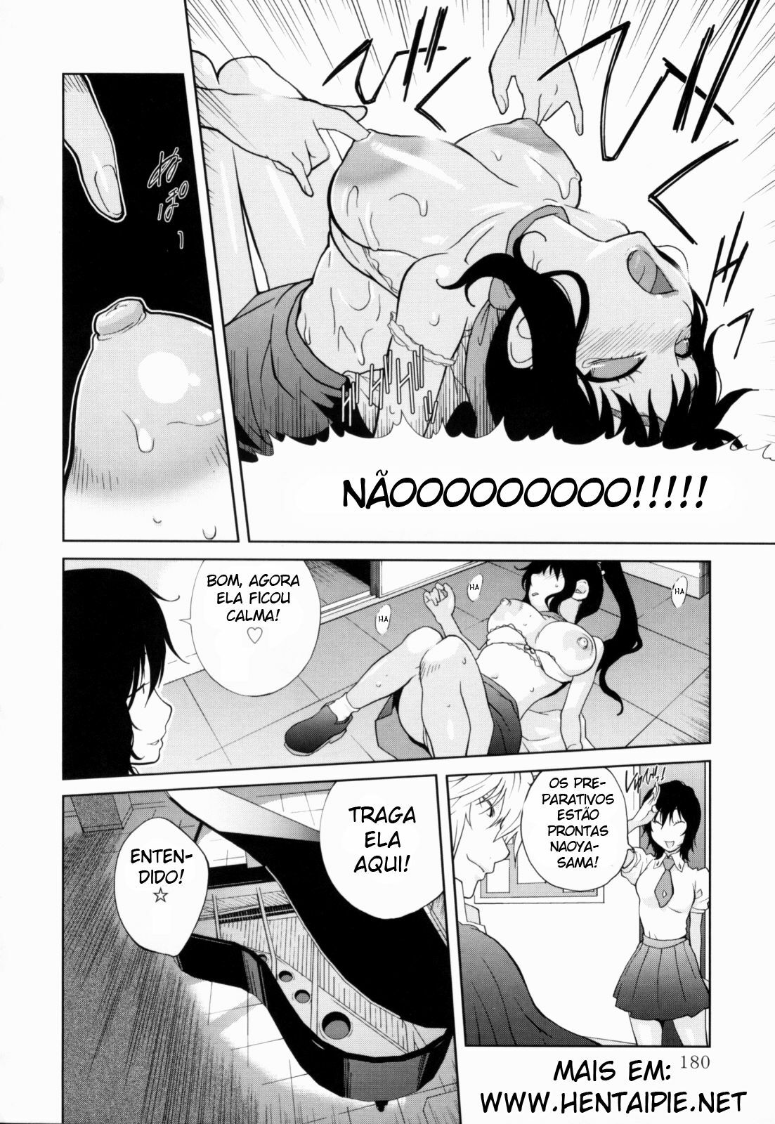 [Kotoyoshi Yumisuke] Kumikyoku Mitsunyuu - Mammosus Vacca Narratio [Portuguese-BR] [Hentaipie.net] page 181 full