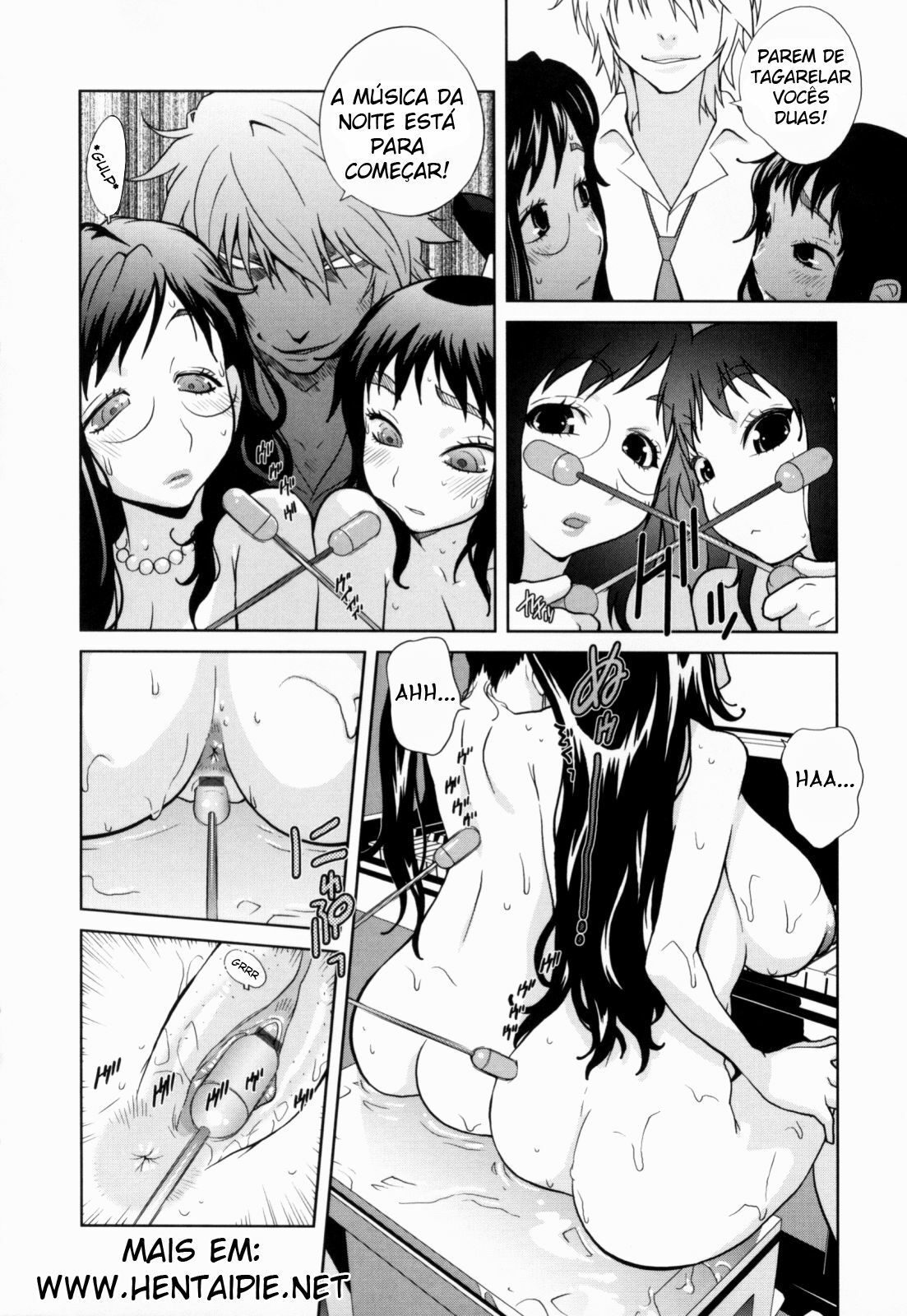 [Kotoyoshi Yumisuke] Kumikyoku Mitsunyuu - Mammosus Vacca Narratio [Portuguese-BR] [Hentaipie.net] page 183 full