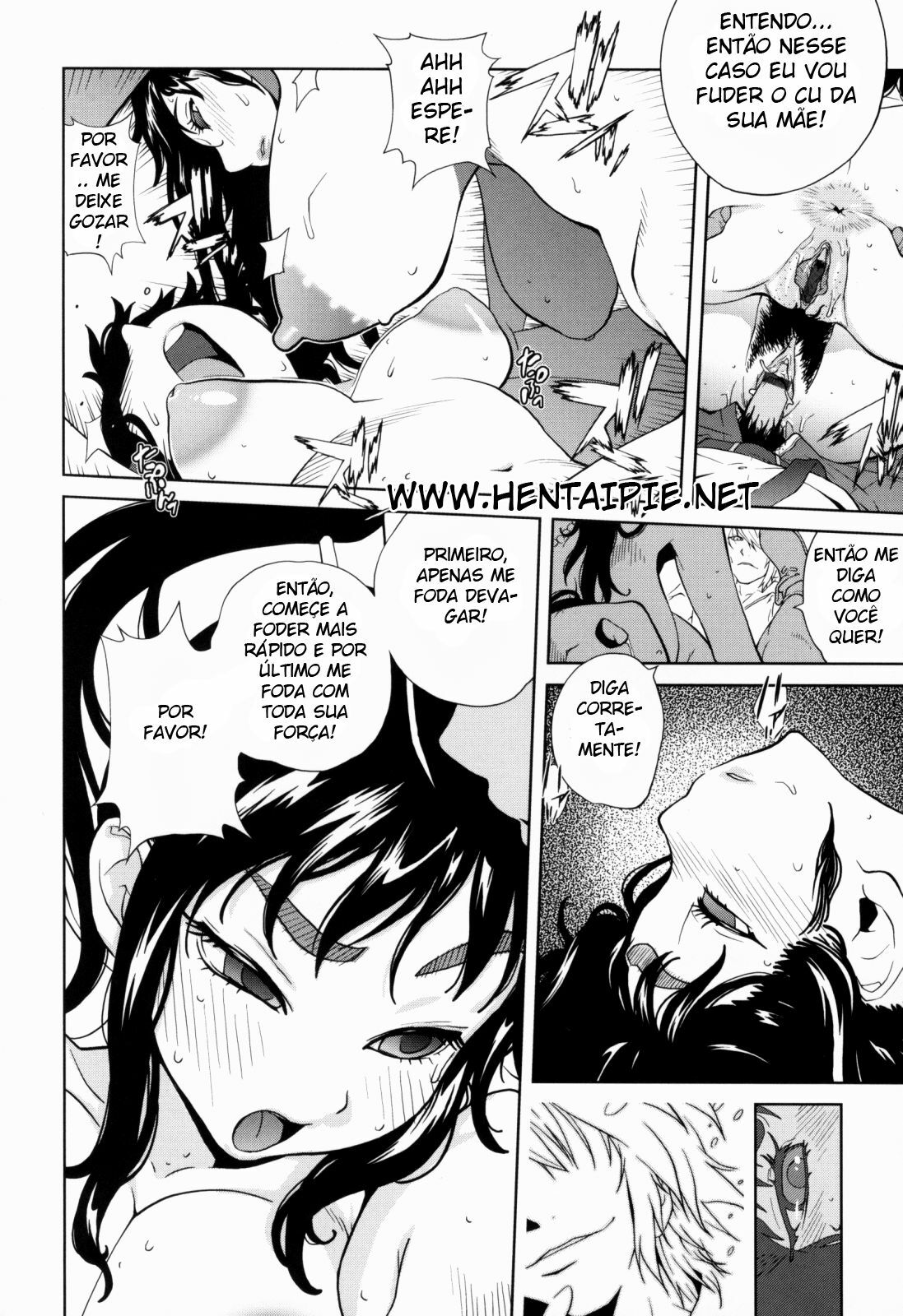 [Kotoyoshi Yumisuke] Kumikyoku Mitsunyuu - Mammosus Vacca Narratio [Portuguese-BR] [Hentaipie.net] page 200 full