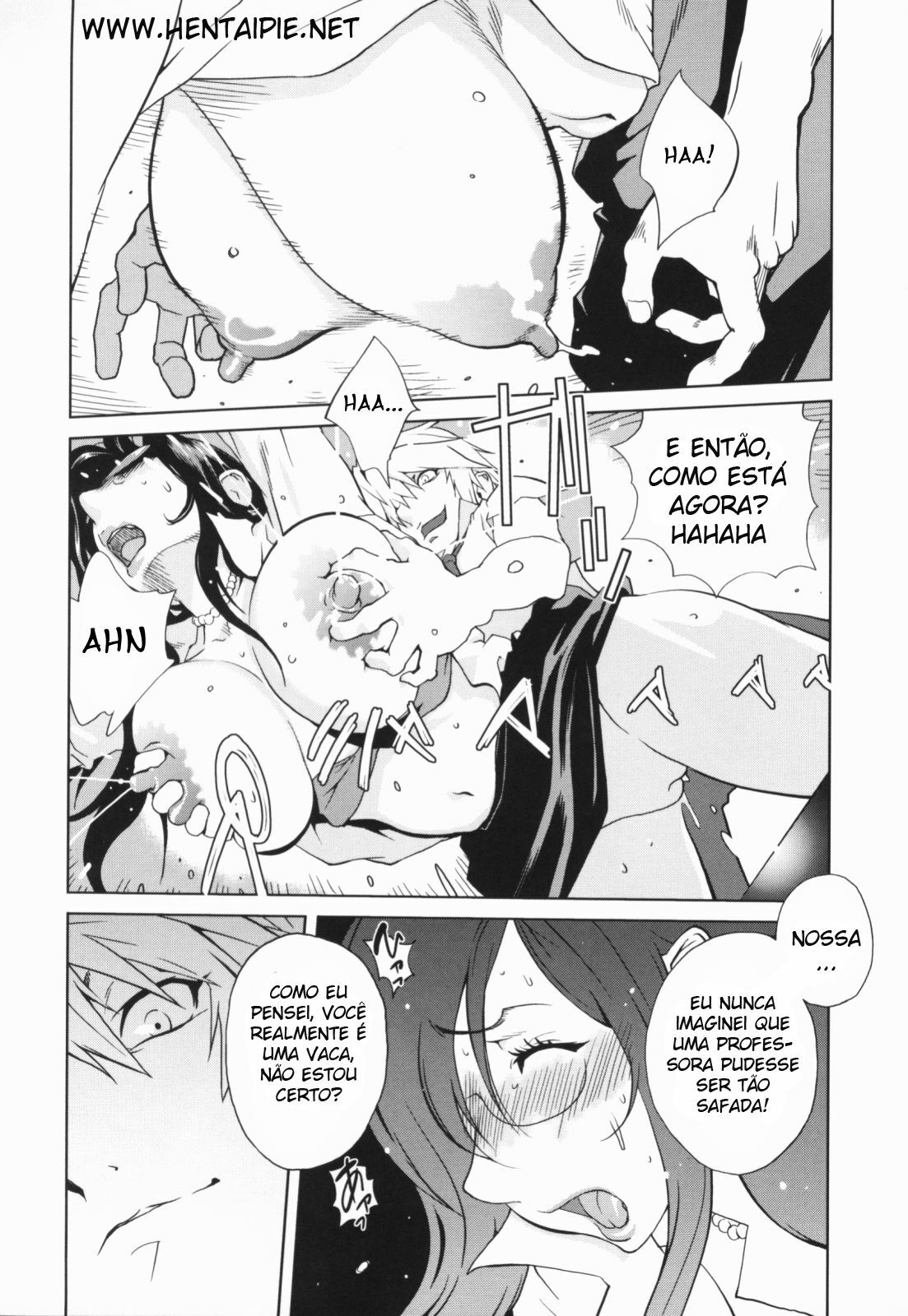 [Kotoyoshi Yumisuke] Kumikyoku Mitsunyuu - Mammosus Vacca Narratio [Portuguese-BR] [Hentaipie.net] page 29 full