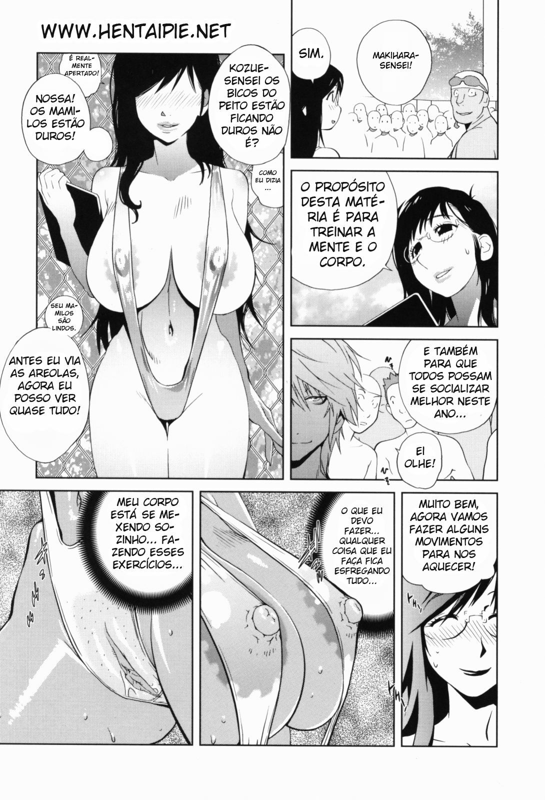 [Kotoyoshi Yumisuke] Kumikyoku Mitsunyuu - Mammosus Vacca Narratio [Portuguese-BR] [Hentaipie.net] page 58 full