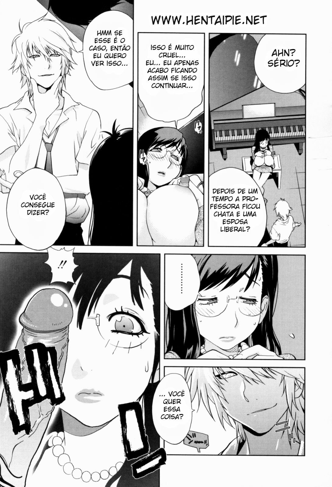 [Kotoyoshi Yumisuke] Kumikyoku Mitsunyuu - Mammosus Vacca Narratio [Portuguese-BR] [Hentaipie.net] page 84 full