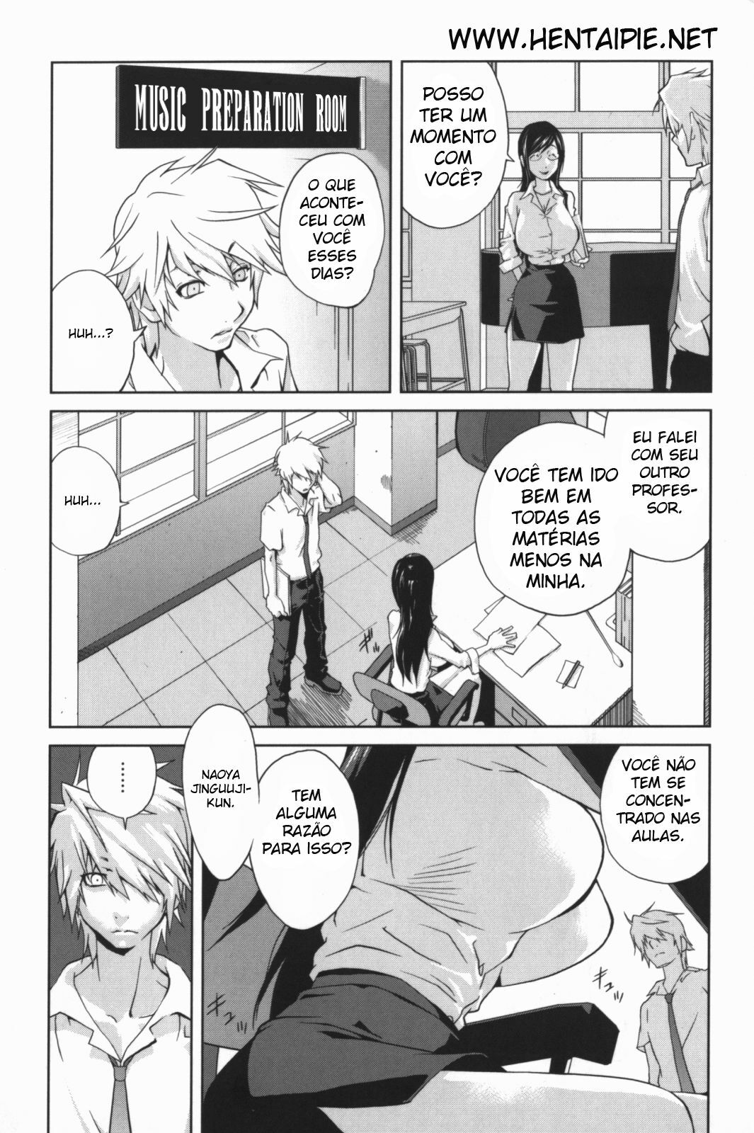 [Kotoyoshi Yumisuke] Kumikyoku Mitsunyuu - Mammosus Vacca Narratio [Portuguese-BR] [Hentaipie.net] page 9 full