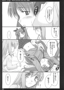 (C68) [Shimoyakedou (Ouma Tokiichi)] Sisters' Syrups (Fate/stay night) - page 8