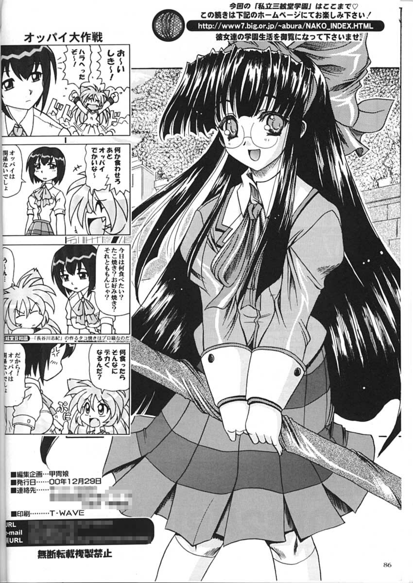 (C59)[Kacchuu Musume] Shiritsu Sangendou Gakuen Koubaibu 2 Gou page 85 full