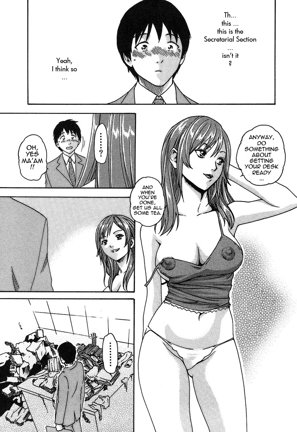 [Haruki] Hishoka Drop - Secretarial section Drop 1 [English] {Tadanohito} page 21 full