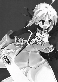 (COMIC1) [Zattou Keshiki (10mo, Okagiri Shou)] Fate/Zatto (Fate/Zero) - page 2