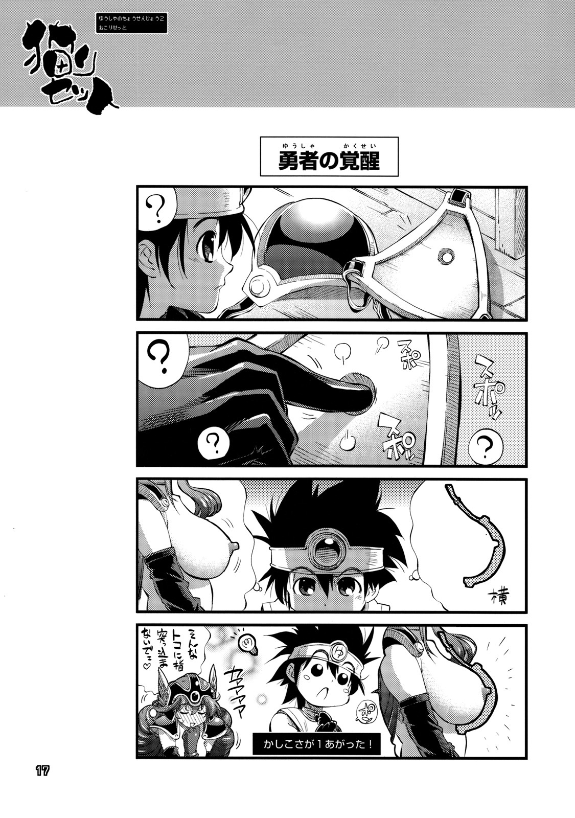 (C76) [R2 (Rakko)] Yuusha no Chousenjou 2 Neko Reset (Dragon Quest III) page 13 full