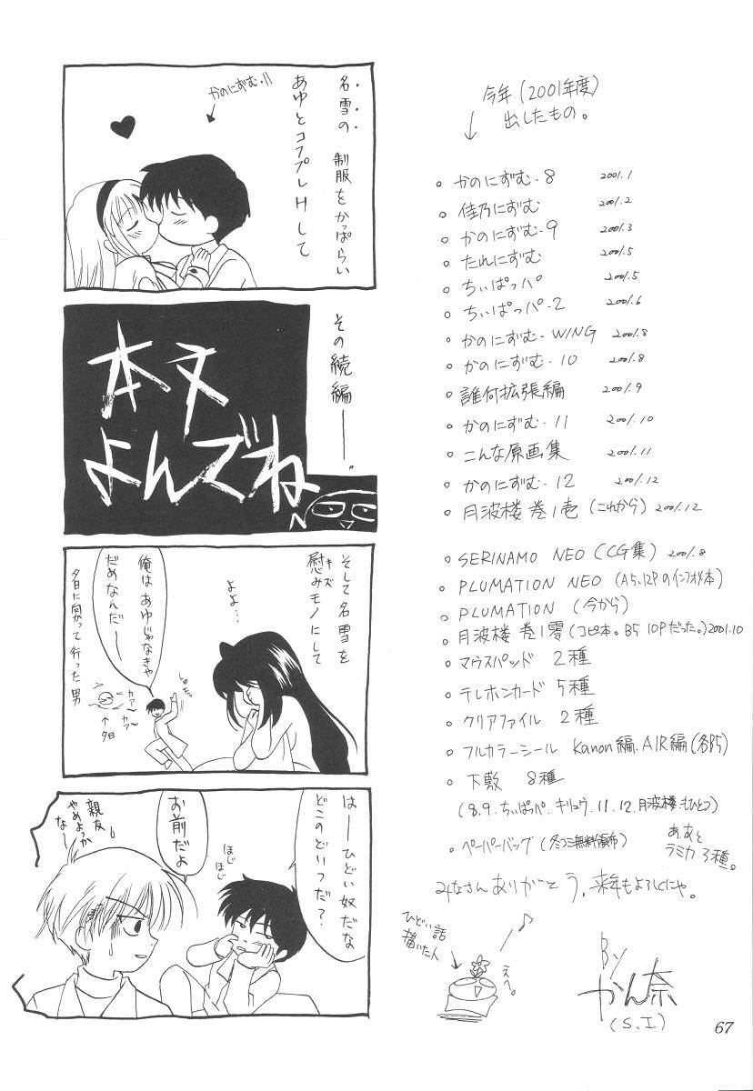 (C61) [PLUM (Kisaragi Kanna)] Kanonizumu 12 (Kanon) page 66 full