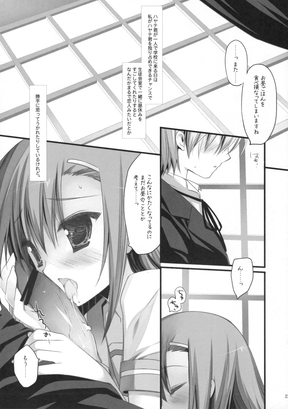 (C76) [ARESTICA, D.N.A.Lab. (Ariko Youichi, Miyasu Risa)] BLOOMING FLOWER (Hayate no Gotoku!) page 22 full