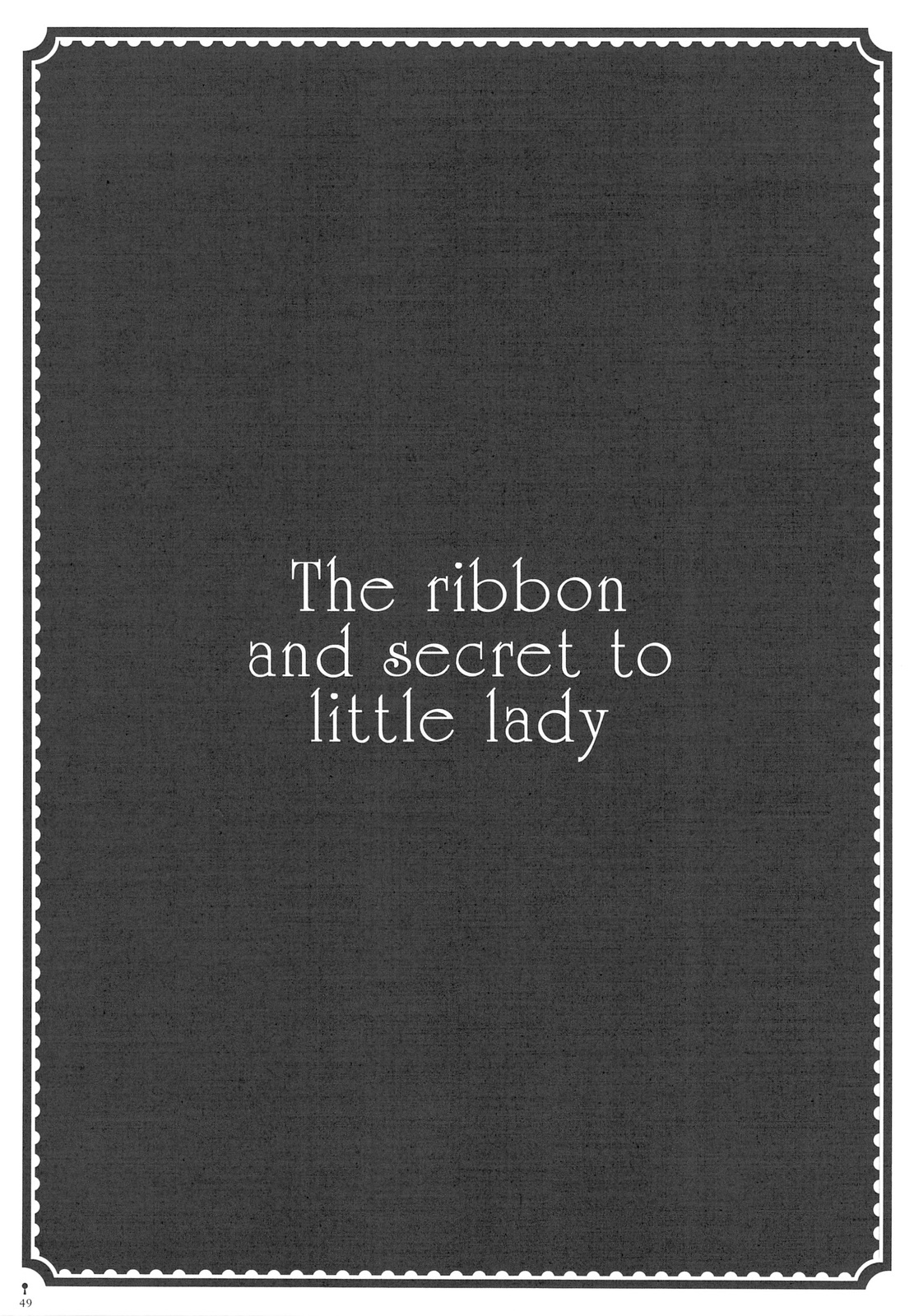 (C76) [D.N.A.Lab., Fururi. (Miyasu Risa, Hinayuki Usa)] The ribbon and secret to little lady page 51 full