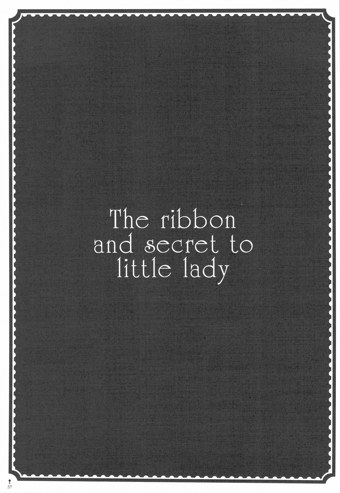 (C76) [D.N.A.Lab., Fururi. (Miyasu Risa, Hinayuki Usa)] The ribbon and secret to little lady page 59 full