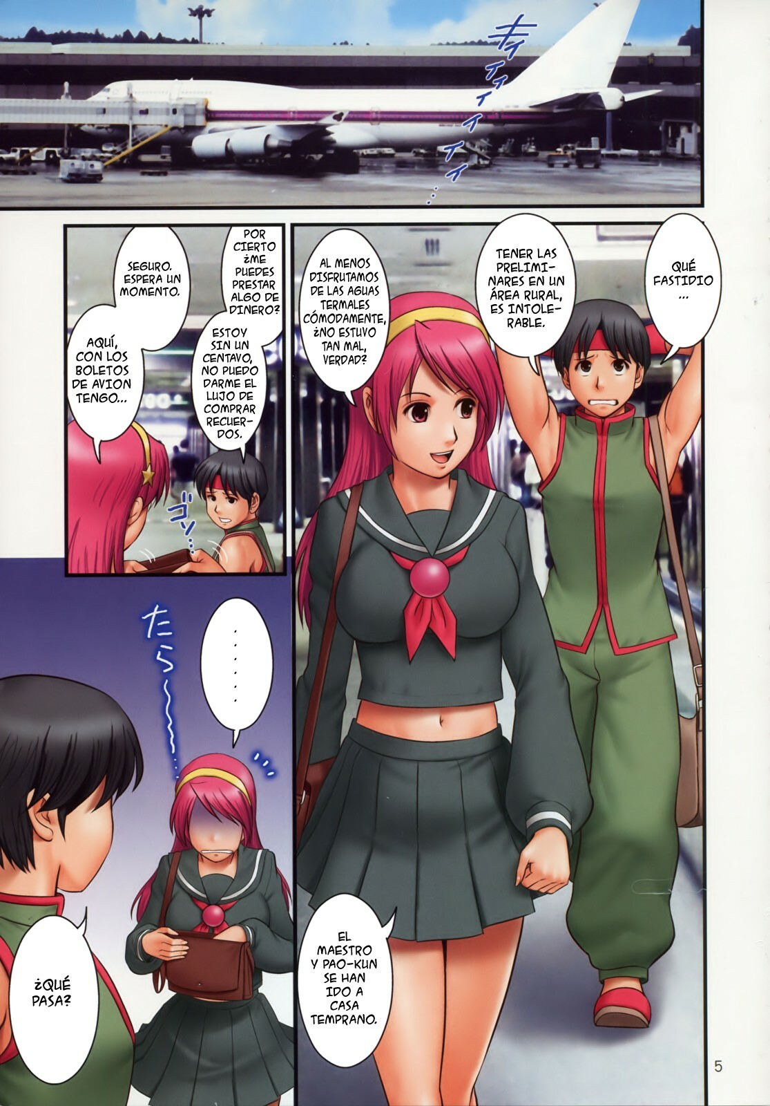 (C76) [Saigado (Saigado)] The Yuri & Friends Fullcolor 10 (King of Fighters) [Spanish] [Bloodhunter] page 4 full