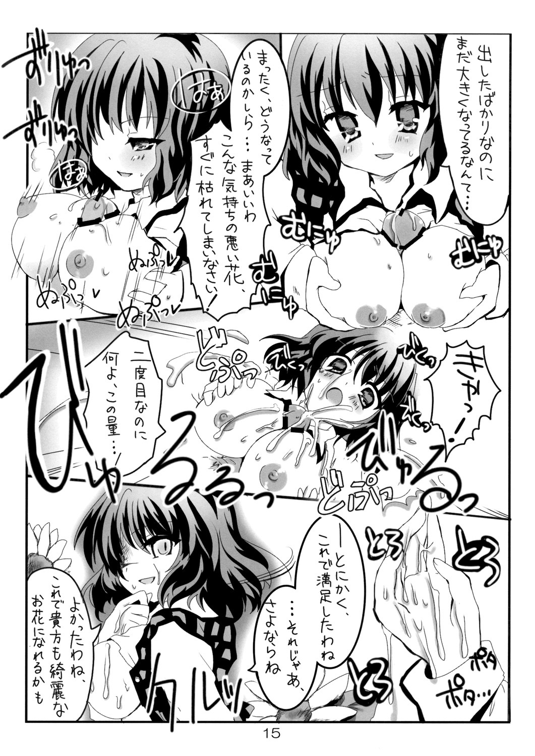 (C76) [Denpa Tai (Magical Sanoji, Hizuki Ryou)] Domination Magic (Touhou Project) page 16 full
