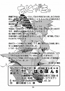 (C76) [Harugoya (Harusuke)] Harubon 5 - page 32