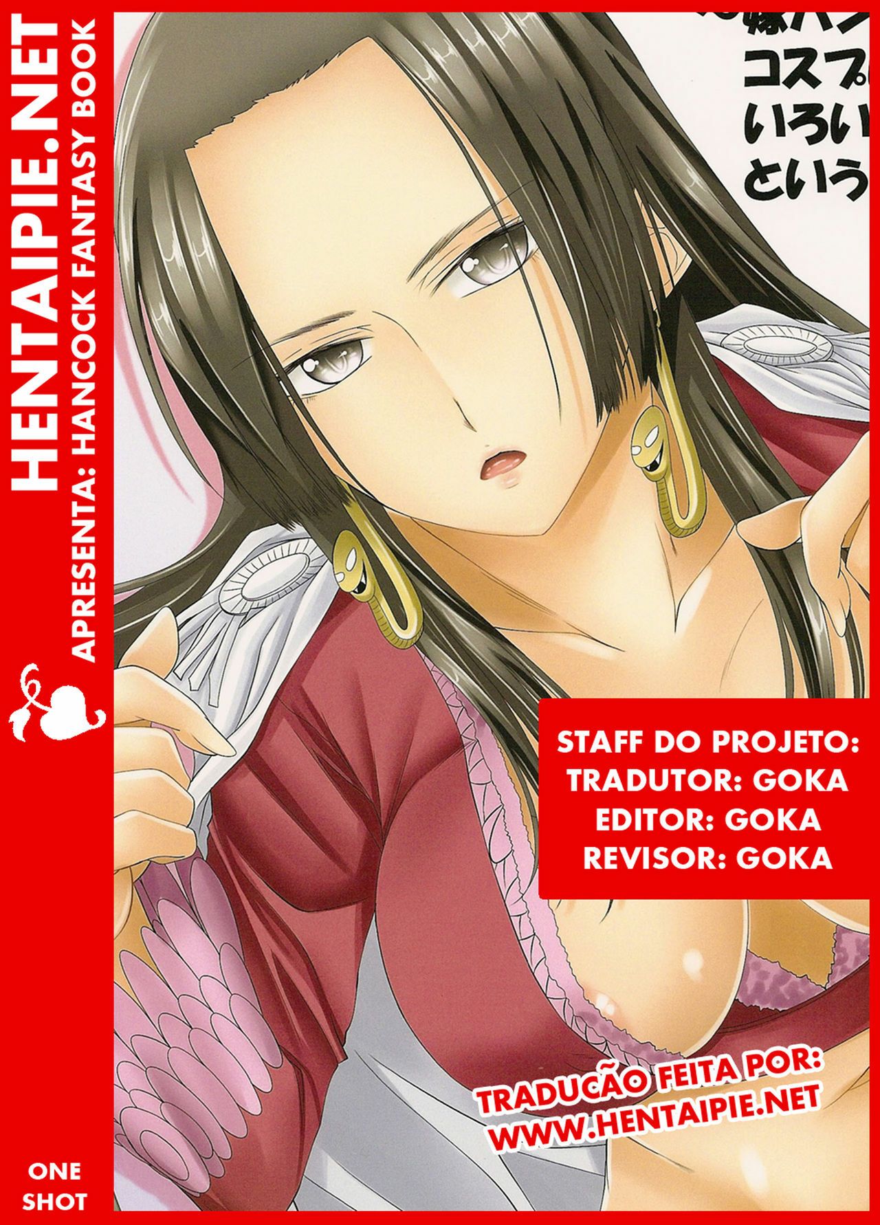 (COMIC1☆3) [Yorimichi (Arsenal)] Oyome-san Series ~Yome Hancock ni Cosplay Sasete Iroiro Shite Morau to Iu Mousou Bon~ (One Piece) [Portuguese-BR] [Goka] page 1 full