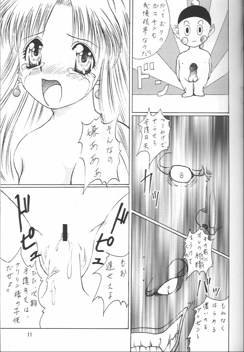 [Abura Katabura (Papipurin, Miyama, Babiosaru)] Shugogetten (Mamotte Shugogetten!) page 10 full