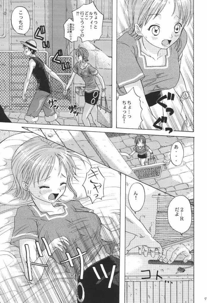 (SC16) [Koala Machine (Tokiwa Kanenari)] Taiyou no Gravity (One Piece) page 8 full