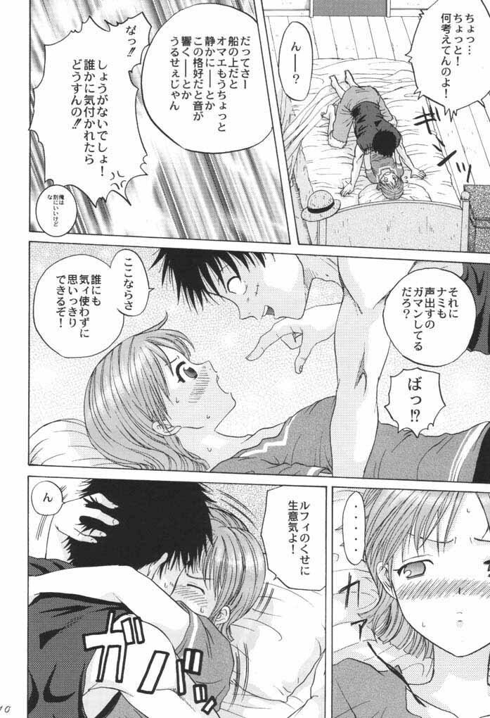 (SC16) [Koala Machine (Tokiwa Kanenari)] Taiyou no Gravity (One Piece) page 9 full