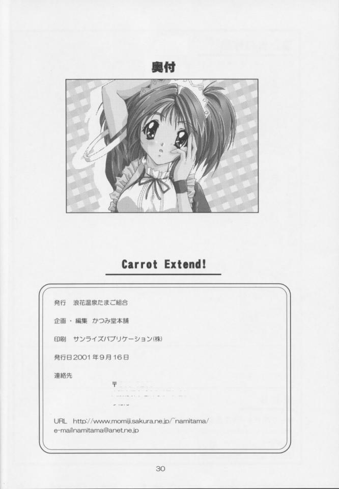 [Naniwa Onsen Tamago Kumiai (Katsumi Kouichi)] Carrot Extend! (Pia Carrot e Youkoso!!) page 29 full